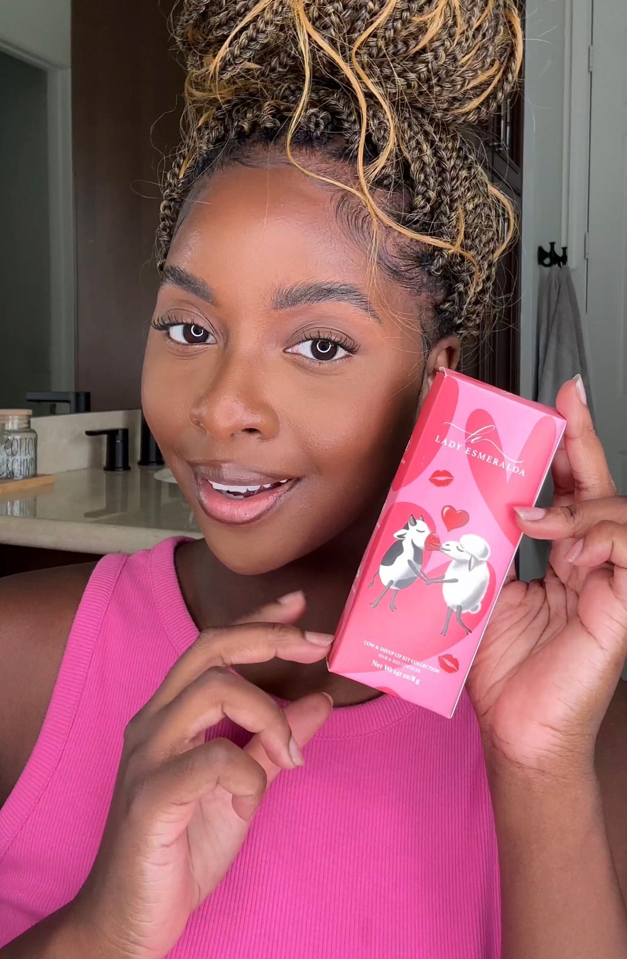 Full Collection The Cow & Sheep Collection Lipstick Collection with Mug