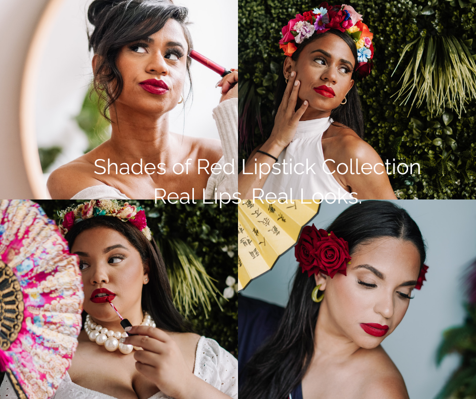 Shades of Red Lipstick Collection