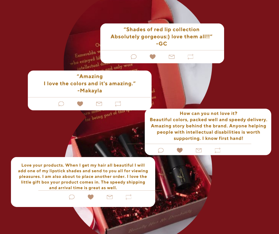 Shades of Red Lipstick Collection